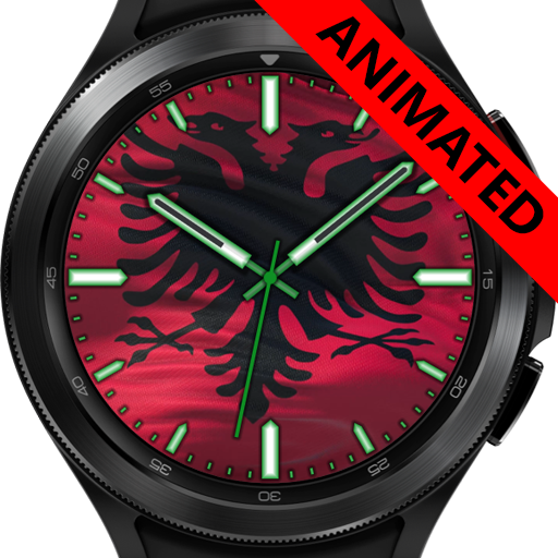 Albania Flag Watch Face