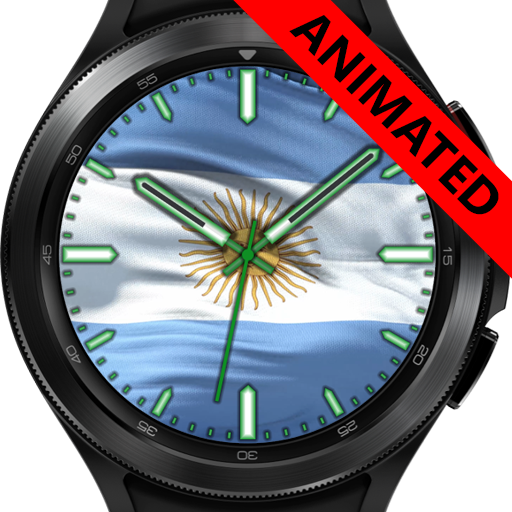 Argentina Flag Watch Face