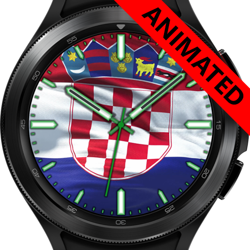 Croatia Flag Watch Face