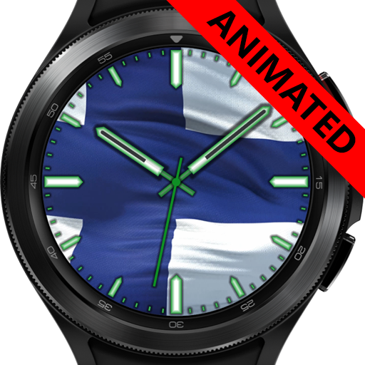 Finland Flag Watch Face