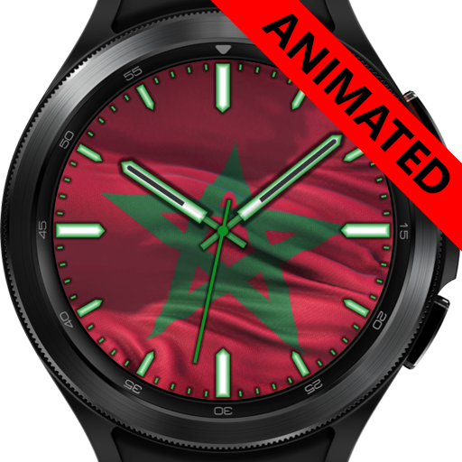 Morocco Flag Watch Face