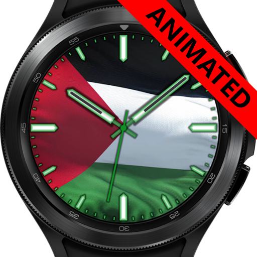 Palestine Flag Watch Face