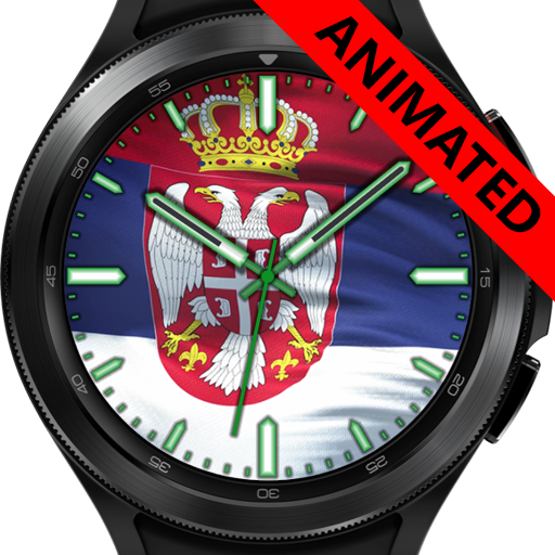Serbia Flag Watch Face