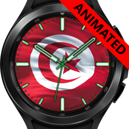 Tunisia Flag Watch Face