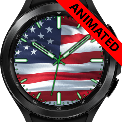 US Flag Watch Face