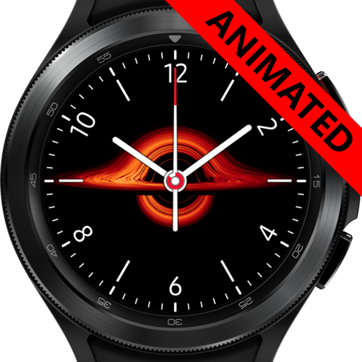Real Black Hole Watch Face